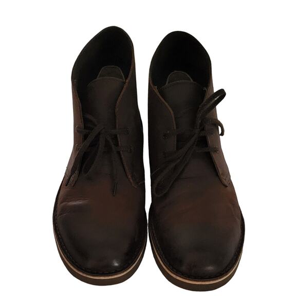 Clarks Men\'s Bushacre 2 Lace-Up Chukka Boot Brown Size 11.5M main image 5
